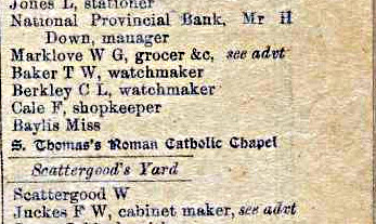 From Tilleys 1903